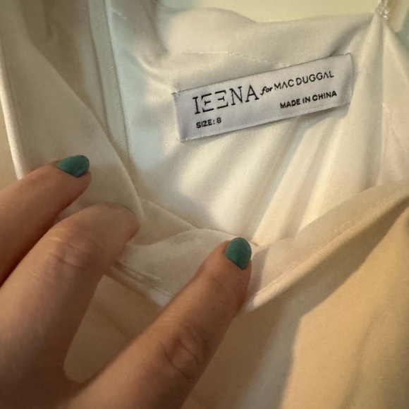 New Mac Duggal BOW ONE SHOULDER EVENING GOWN size 8 - Picture 5 of 9